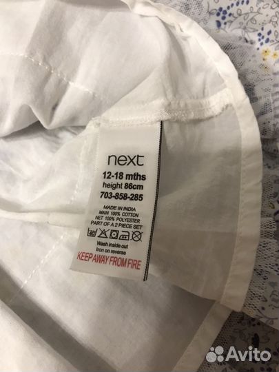 Платье Next р. 86