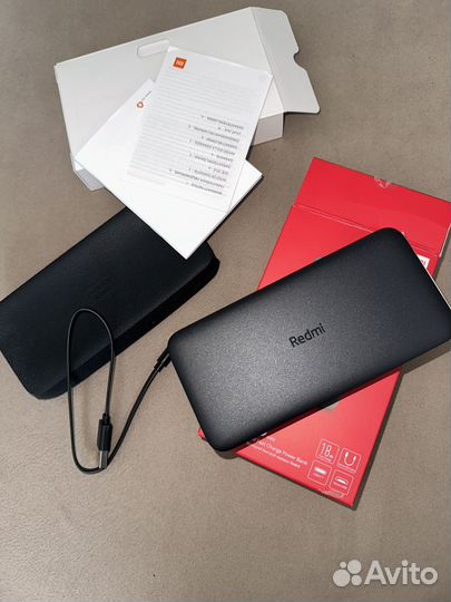 Внешний аккумулятор Xiaomi Redmi 18W 20000mAh