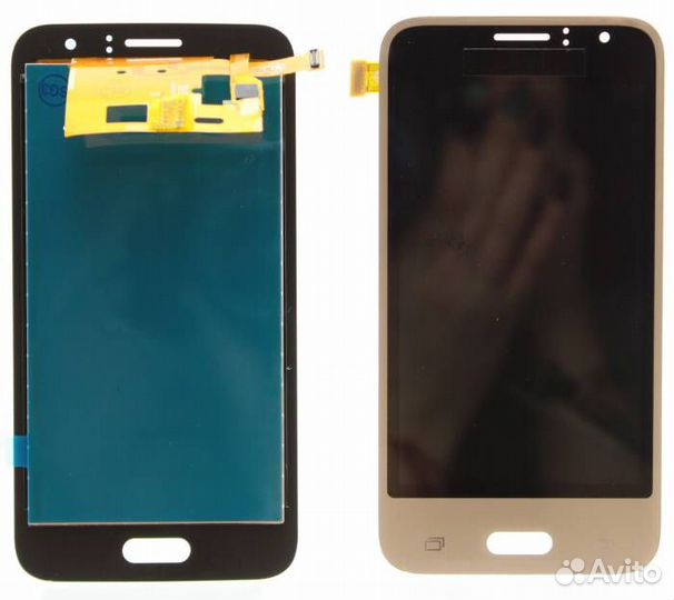 Дисплей для Samsung J1 (2016) (J120F/DS) Золото TF