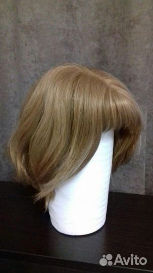 Новый Парик натуральный (система волос)