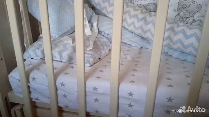 Комплект в детскую кроватку бортики