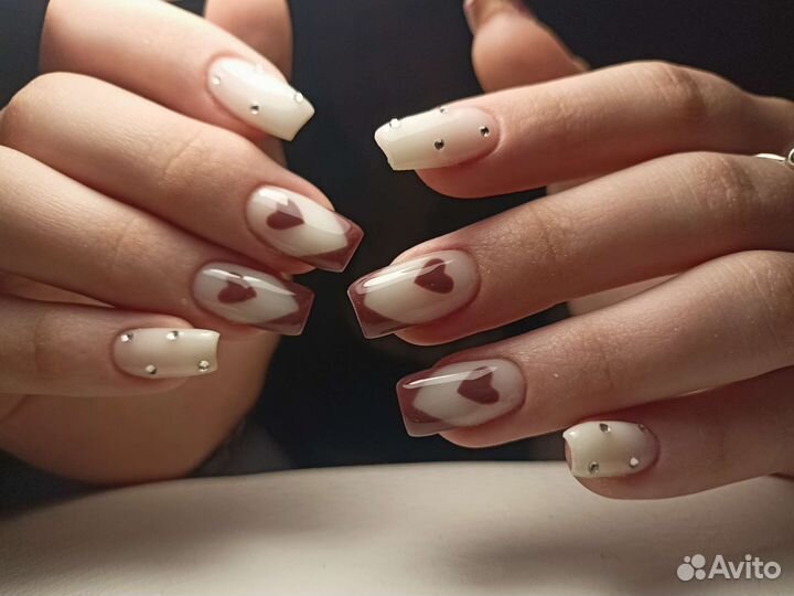 Маникюр/Покрытие гель-лаком/Наращивание