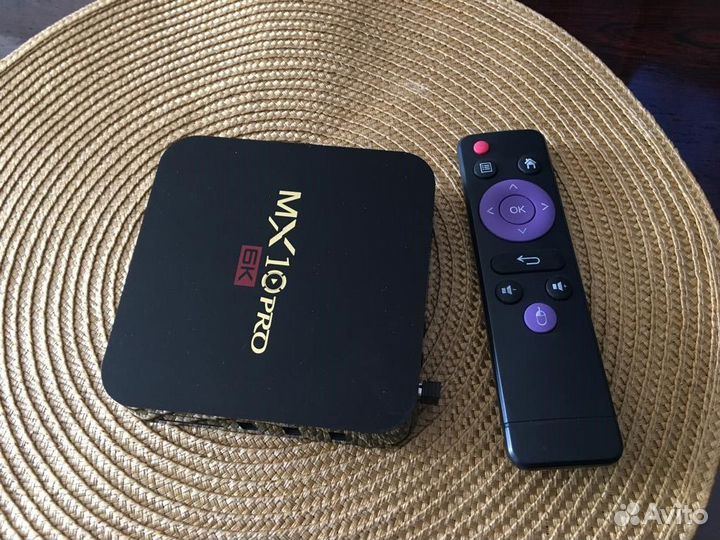 Тв приставка android MX 10 PRO