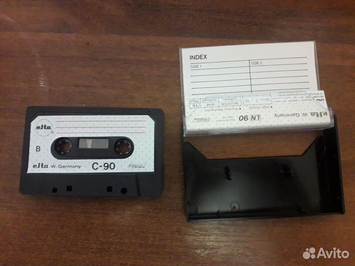 Кассеты Elta C90 (за 10 шт), тест пройден, новые