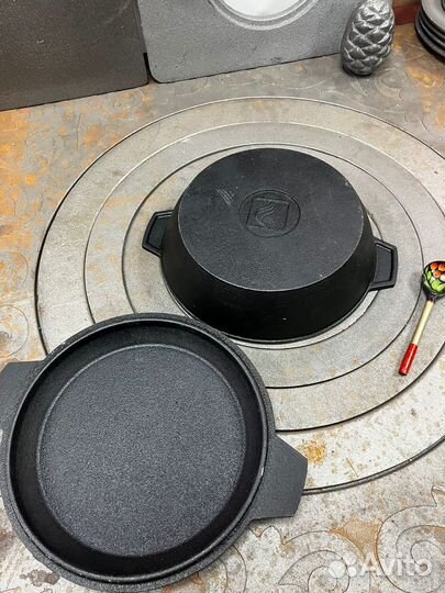 Сковорода с крышкой ск220/55 