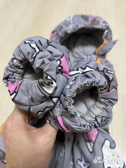 Комбинезон зимний crockid 68 74р