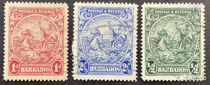 Британские Колонии Барбадос 1932 год