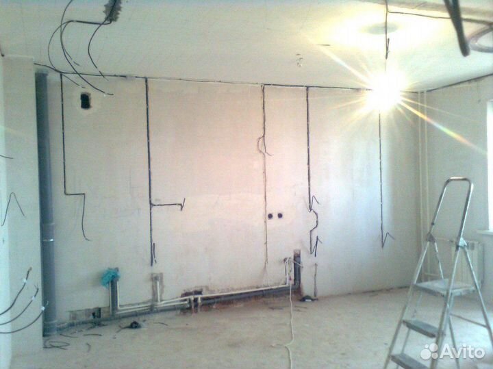 Электрик. Услуги электрика. Штробление