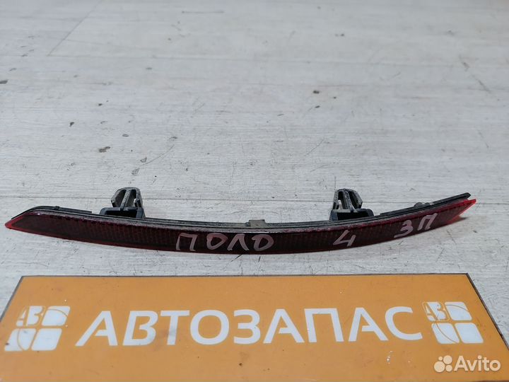 Катафот левый правый Volkswagen Polo 5 Поло 5