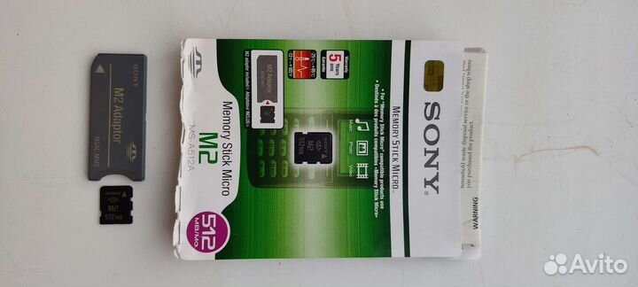 Флешка микро sony