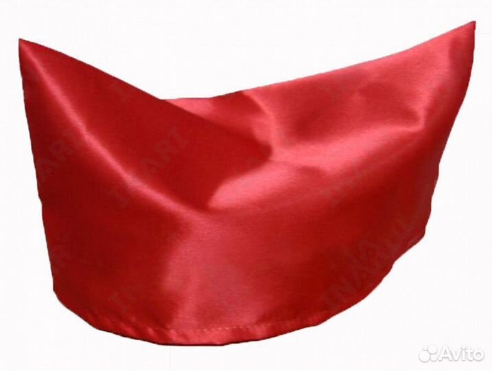 Пилотка пионерская красная