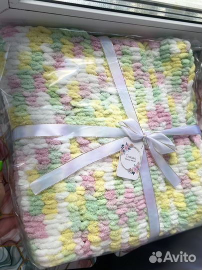 Плед ручной работы