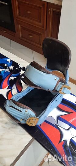 Сноуборд комплект Palmer, крепления Agency, Vans