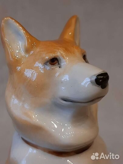 Фарфоровая статуэтка. Лайка. Лфз