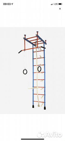 Шведская стенка с матом