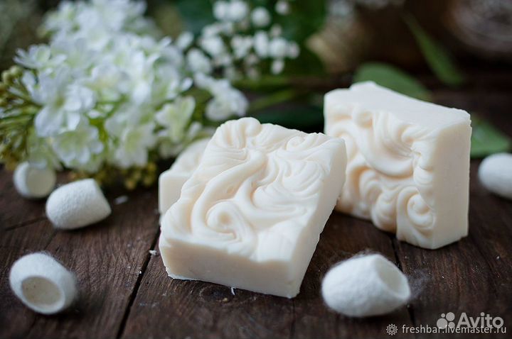 Мыло детское ручная работа 5 штук