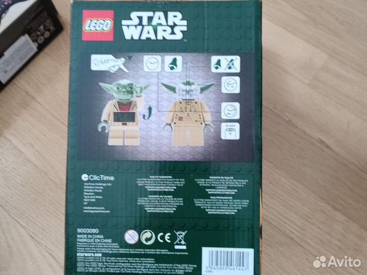 Lego star wars часы -будильник