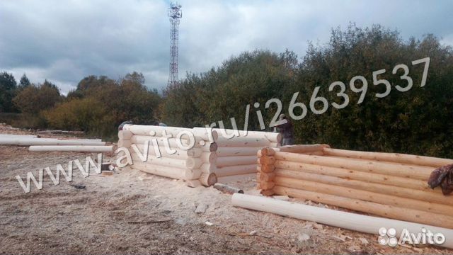 Срубы бань 3х3, 4х3, 5х3, 6х3, 6х4, 6х6