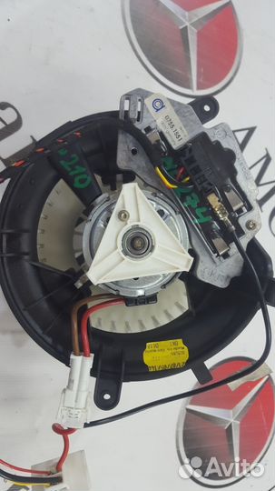 Мотор печки рестайл на Mercedes-Benz W210