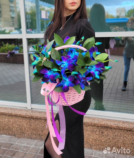 Дендробиум в Корзинах. Доставка/Самовывоз