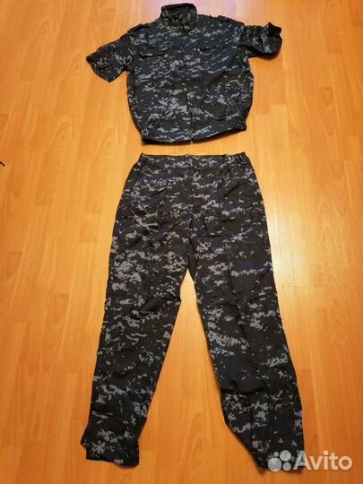 Форма цифра синяя