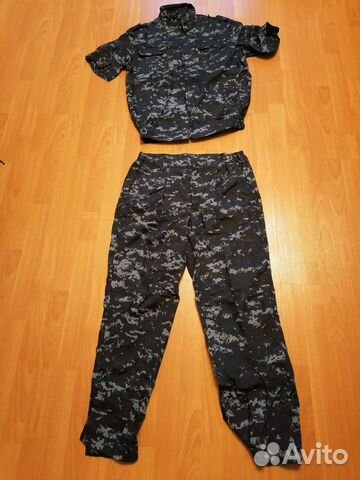 Форма цифра синяя