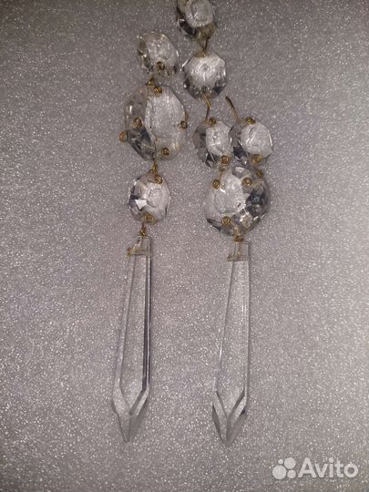 Хрустальные подвески от чежских люстр