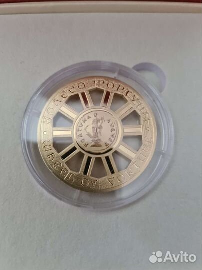 Монета Колесо Фортуны