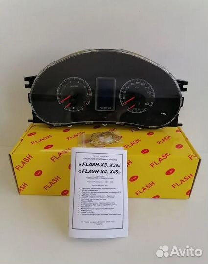 Комбинация приборов flash-X4 Приора Калина 2110