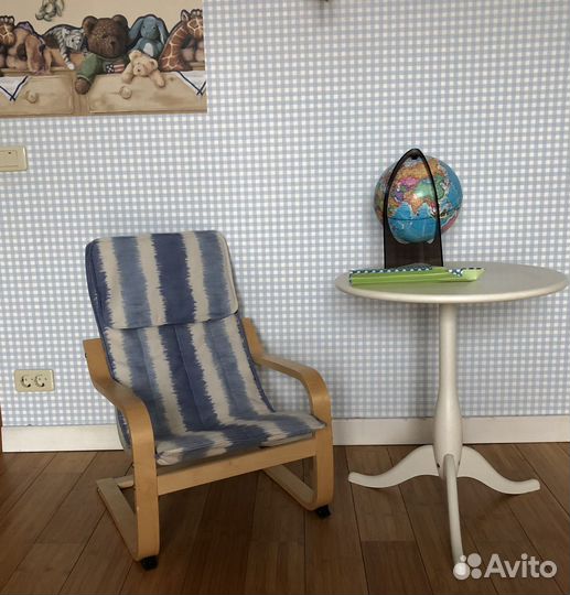 Чехол для кресла Поэнг (детского) икеа