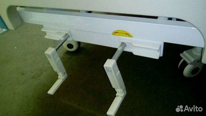 Кровать медицинская функциональная c матрасом