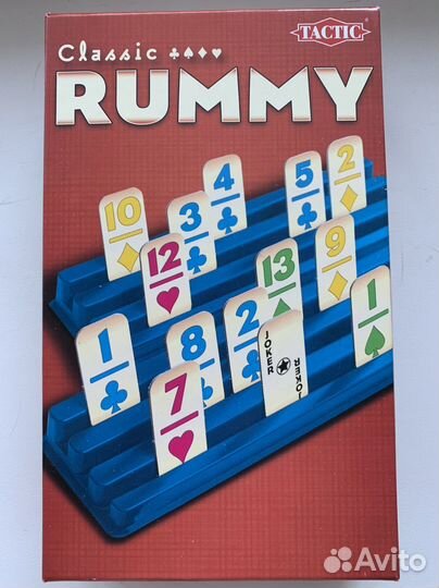 Rummy игра (дорожный вариант)