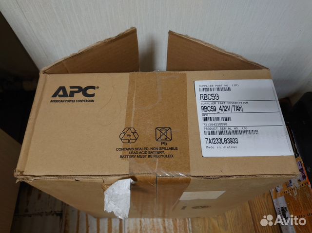 Сменный батарейный картридж APC №59 купить в Новороссийске ...