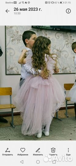 Платье для девочки 116 122