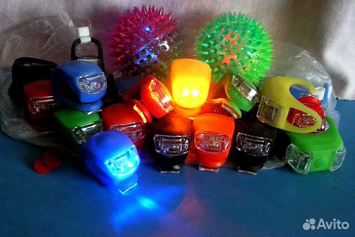 Маячки безопасности для велосипедов и движсредств