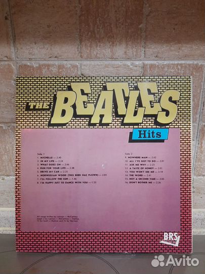 LP THE Beatles hits Битлз Хор.состояние