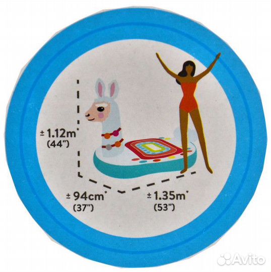 Надувной матрас плот для плавания intex 