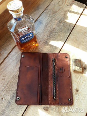 Портмоне из натуральной кожи