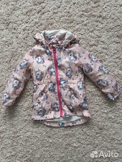 Ветровка на девочку hm 98