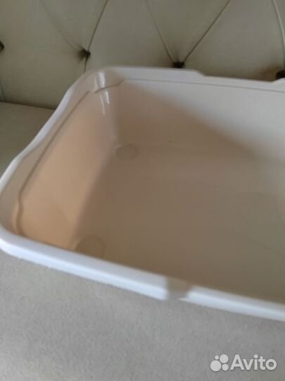 Лоток туалет большой с высокими бортиками