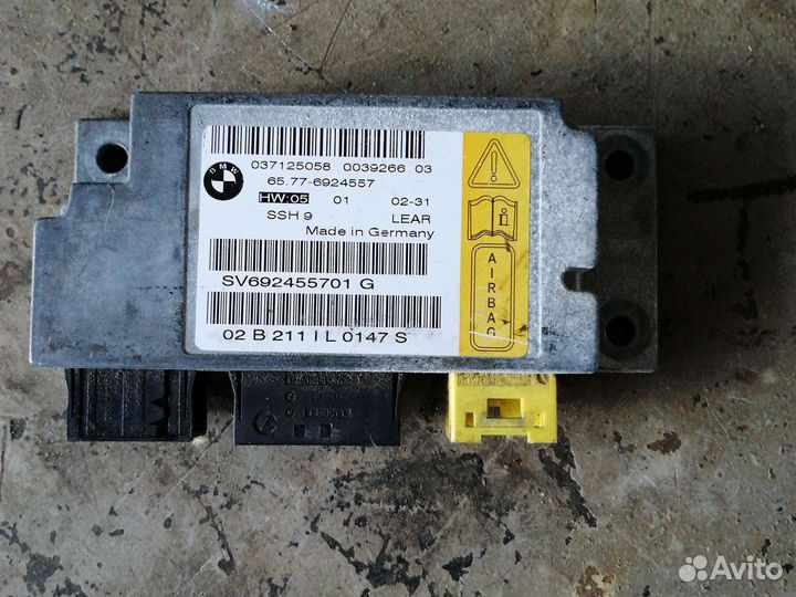 Блок управления Airbag BMW 7-series E65