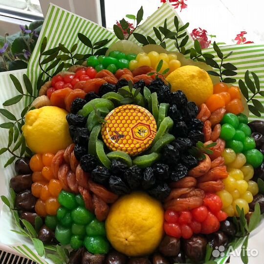 Фруктовый подарок, корзина фруктовая