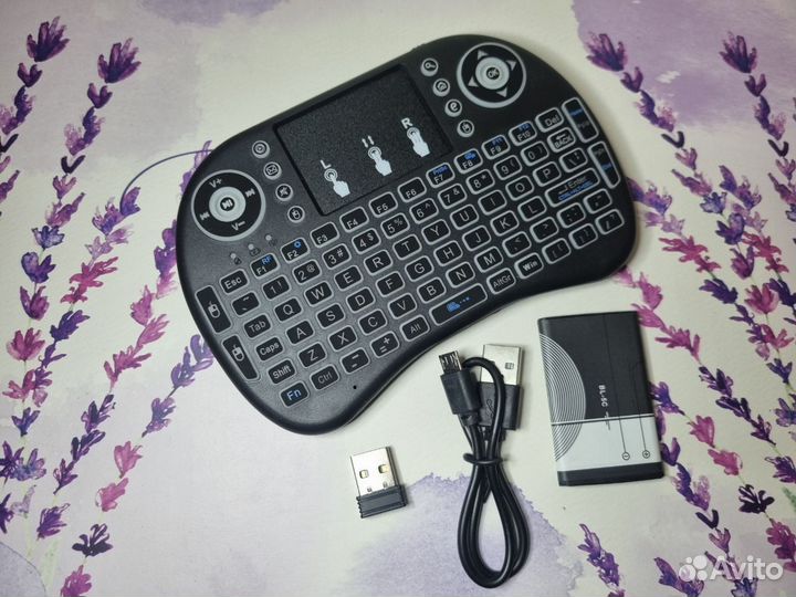 Беспроводная заряжаемая мини клавиатура