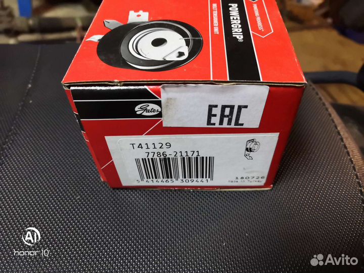 Натяжной ролик на пежо 206