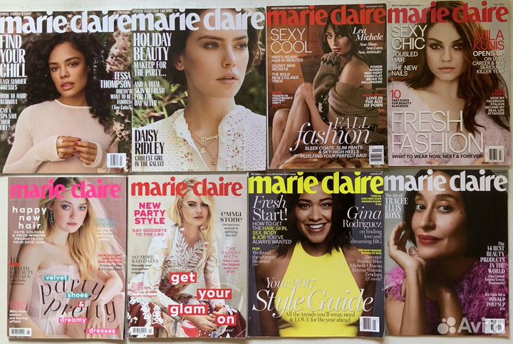 Журналы Maire Claire на англ языке (США)