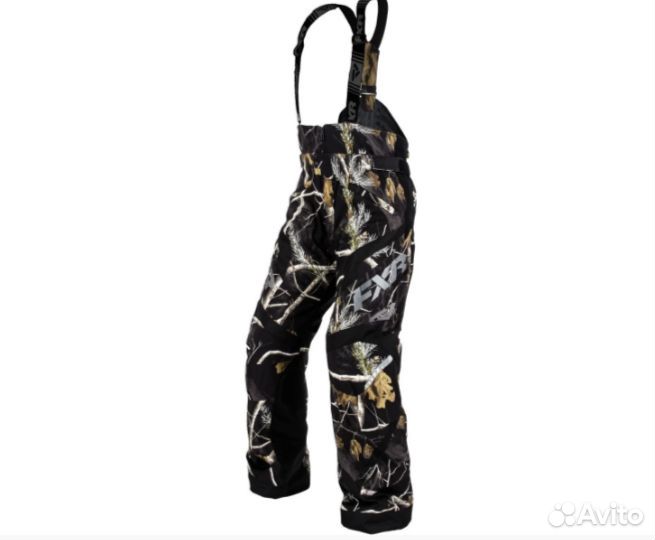 Снегоходные брюки FXR team FX 15 AP Black