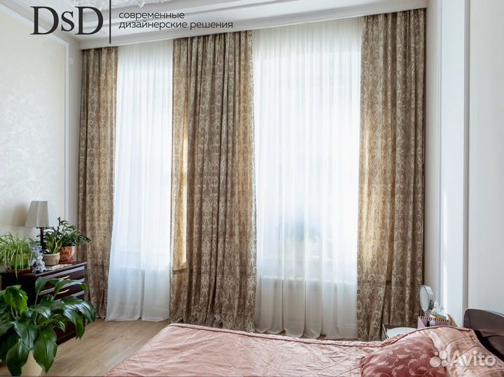 Шторы в спальню