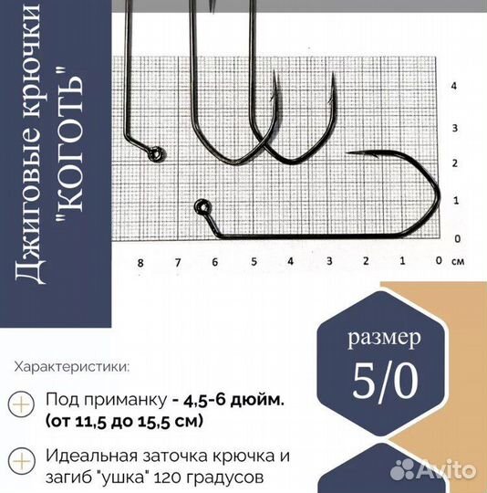 Джиг-головка коготь