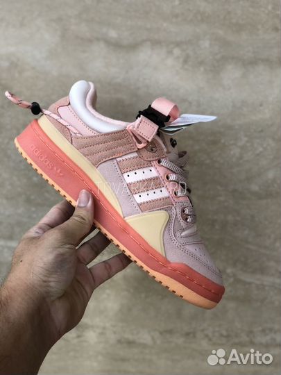 Кроссовки Adidas Forum Bad Bunny Pink Easter Egg