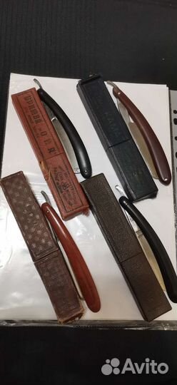 Бритвы опасные СССР винтаж с футлярами